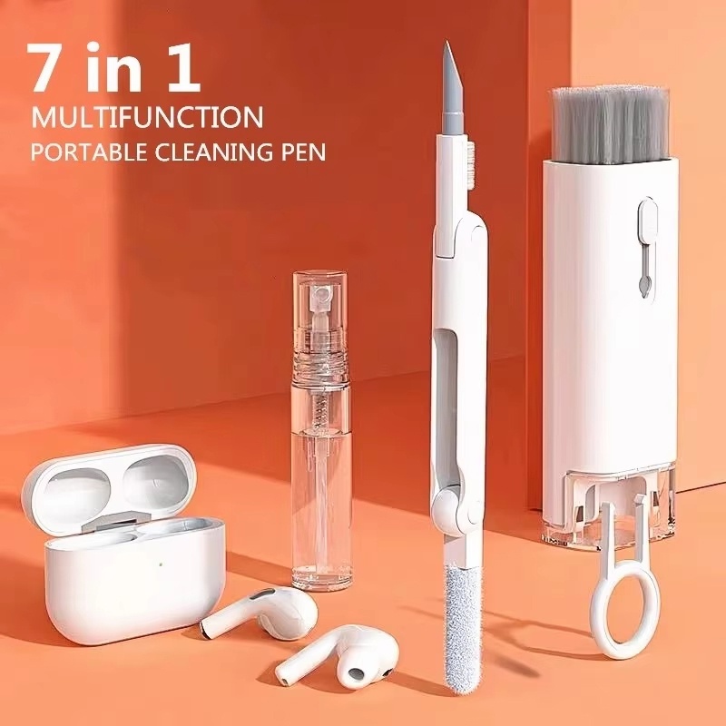 Keycap Puller Ring - 7 In 1 Multi-Functional Cleaning Kit