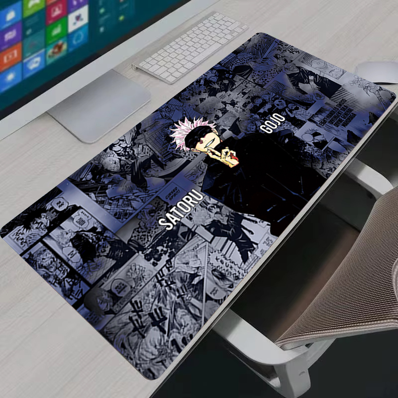 Gaming Keyboard Nearby - Mouse Pad Cool Anime Jujutsu Kaisen