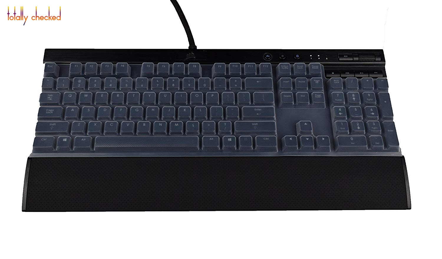 Silicone Keyboard Cover Skin P - огляд і ціна Gaming Keyboard Corsair