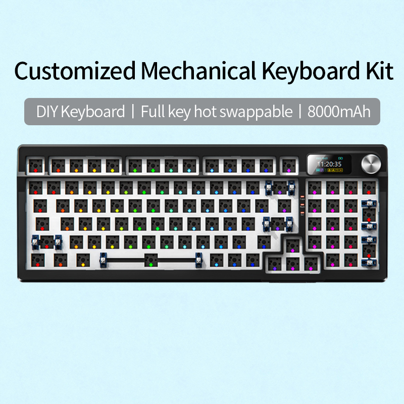 YINDIAOY95 Mechanical Keyboard - огляд і ціна Keyboard Gaming Transparent