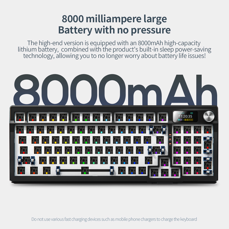 YINDIAOY95 Mechanical Keyboard - огляд і ціна Keyboard Gaming Transparent