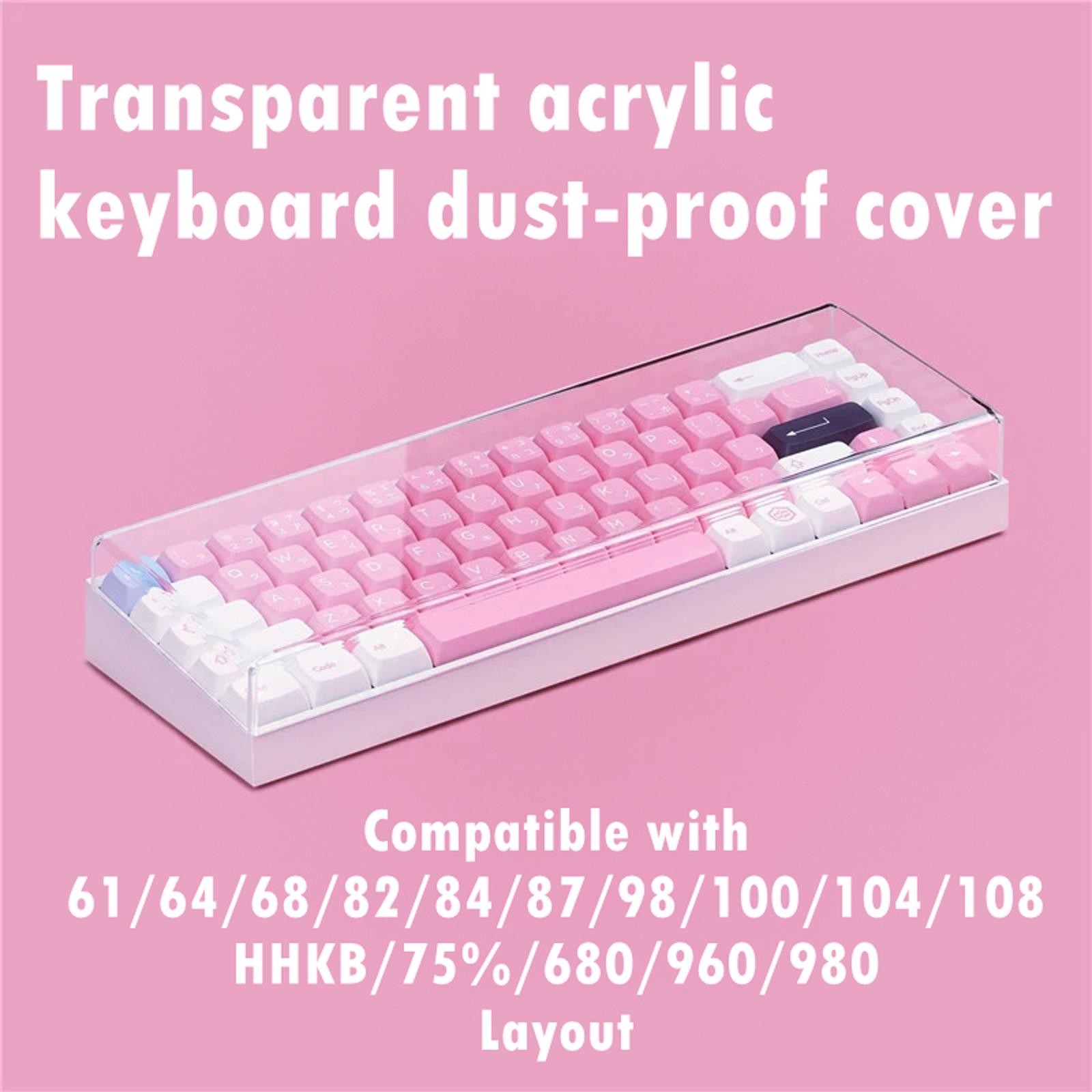 108 Keys Keyboard Dust Cover A - огляд і ціна Keyboard Gaming Transparent