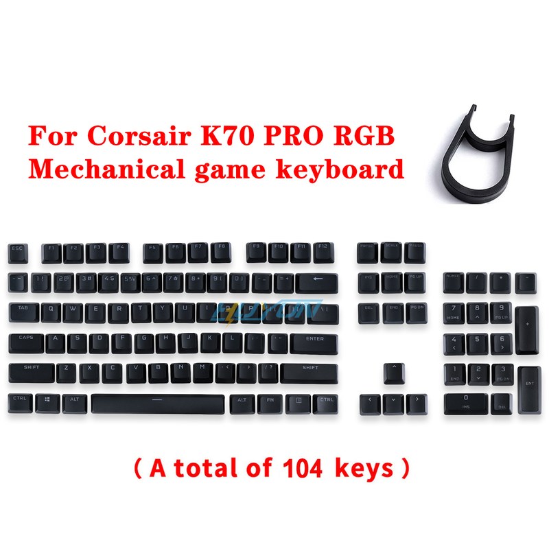 PP+ NEW PBT keycaps Replacemen - огляд і ціна Gaming Keyboard Corsair