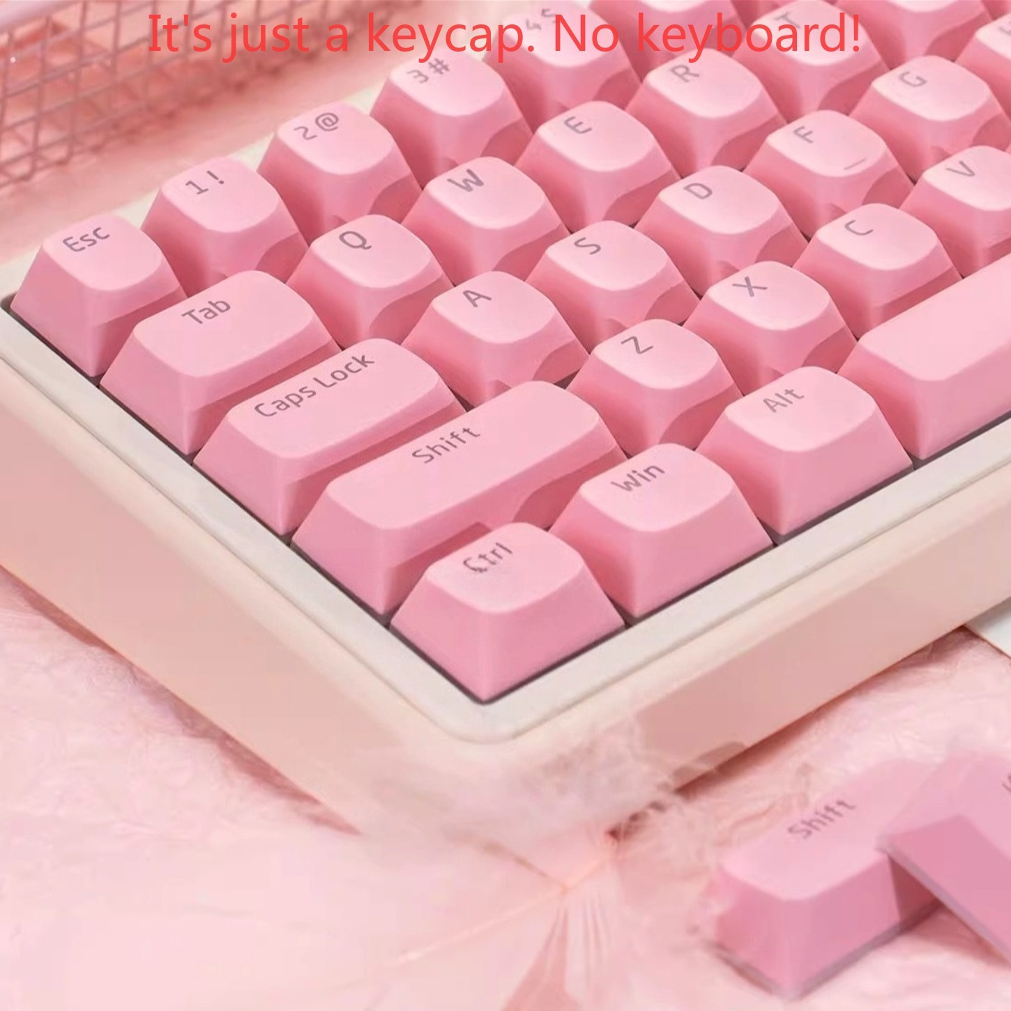 OEM Simple Pink Pudding Charac - огляд і ціна Keyboard Gaming Transparent