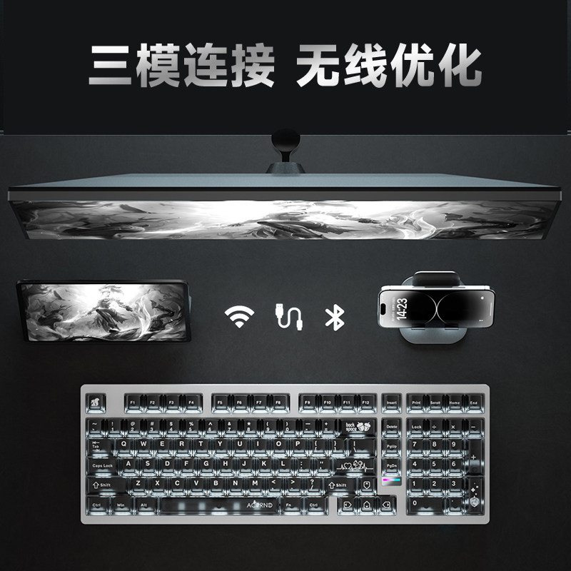 Weika Max102 Aluminum Case Wir - огляд і ціна Gaming Keyboard Nearby