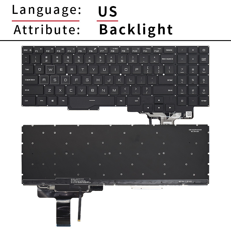 Laptops English US backlight R - огляд і ціна Gaming Keyboard Hp