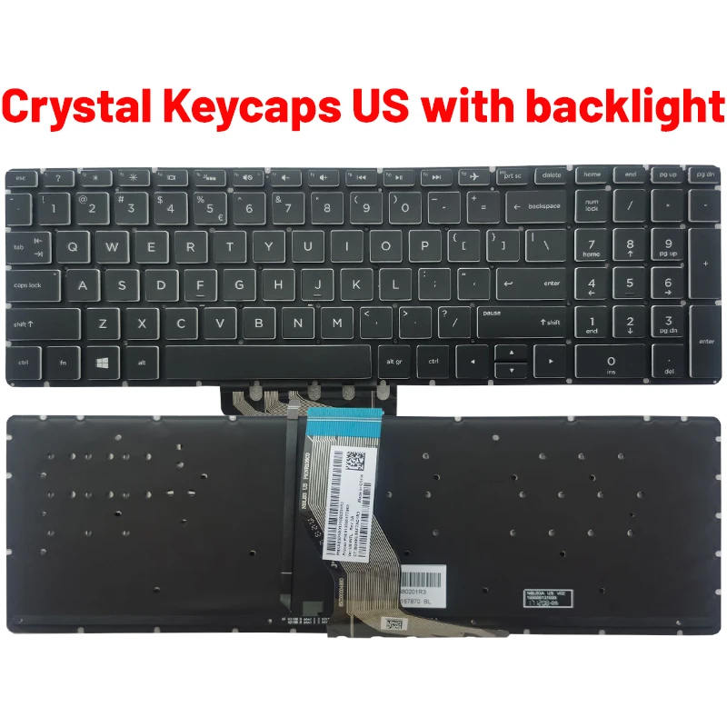 Russian/US/UK/Spanish/Latin la - огляд і ціна Gaming Keyboard Hp