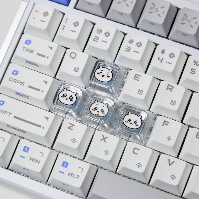 Chiikawa 4 Pcs Handmade Transp - огляд і ціна Keyboard Gaming Transparent