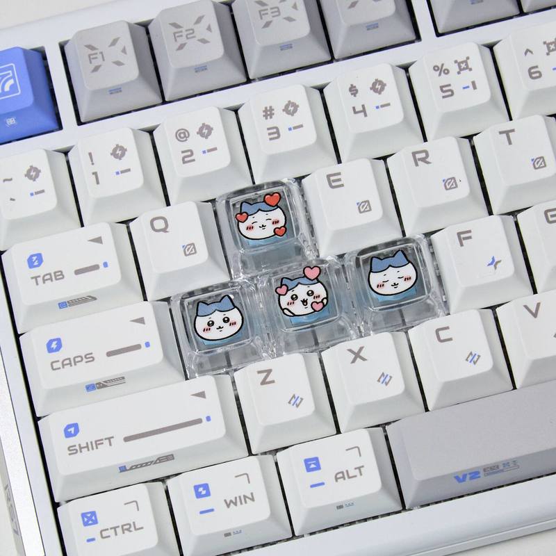 Chiikawa 4 Pcs Handmade Transp - огляд і ціна Keyboard Gaming Transparent