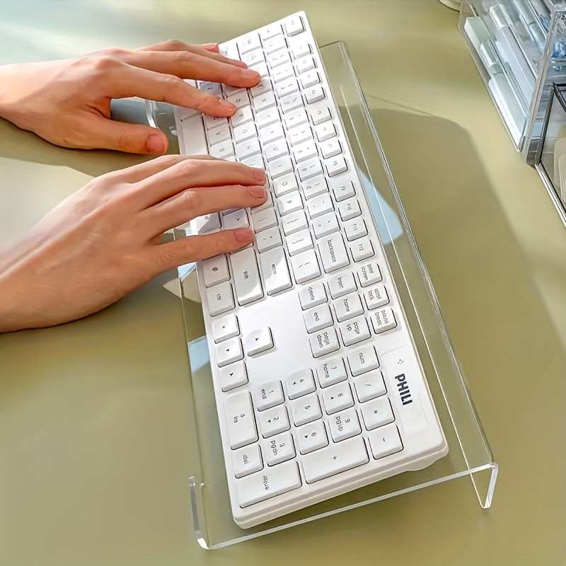 Acrylic keyboard stand, transp - огляд і ціна Keyboard Gaming Transparent