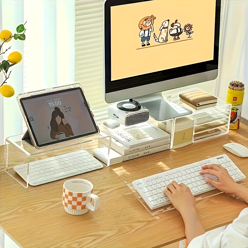 Acrylic keyboard stand, transp - огляд і ціна Keyboard Gaming Transparent