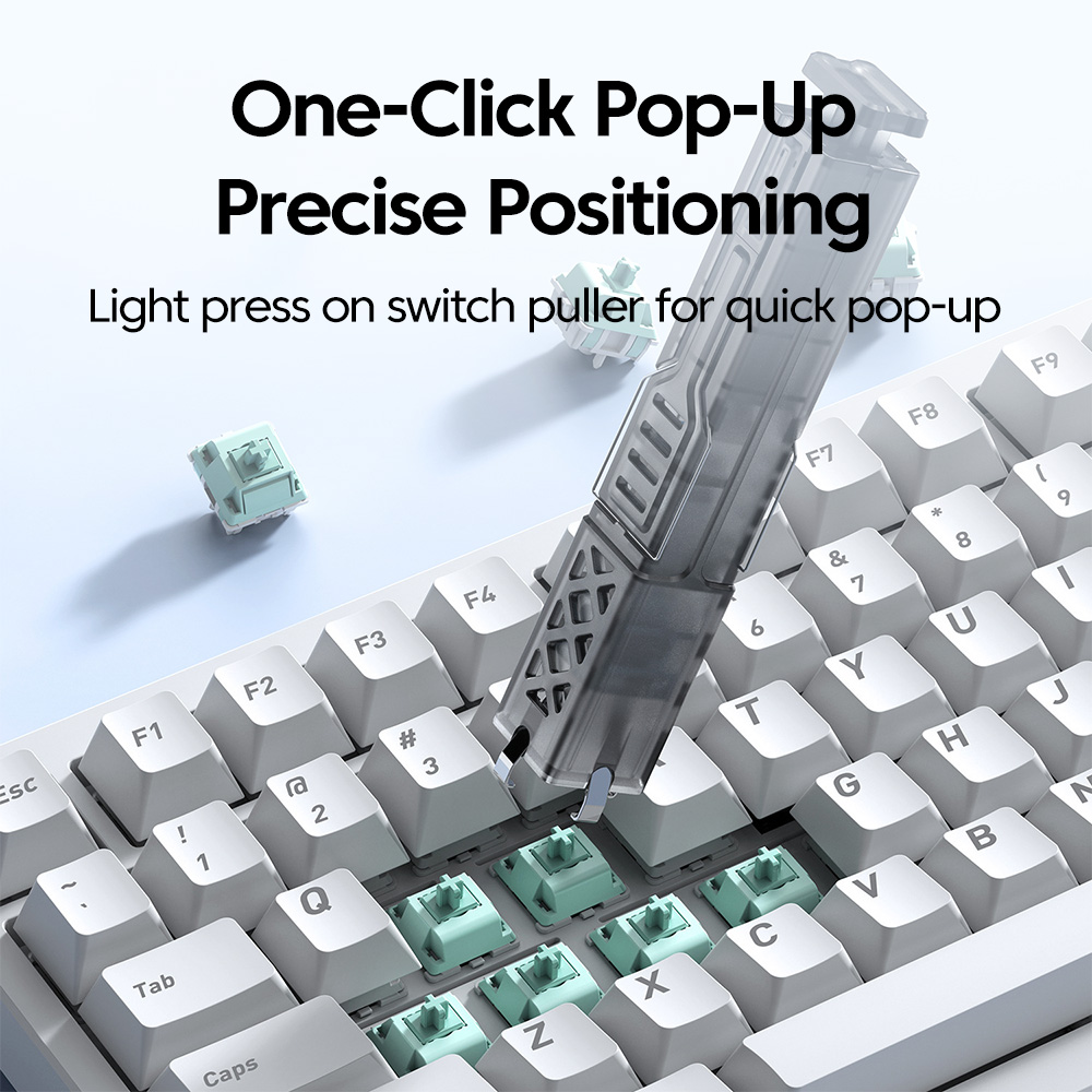 2 In 1 Keyboard Keycaps Switch - огляд і ціна Keycap Puller Ring