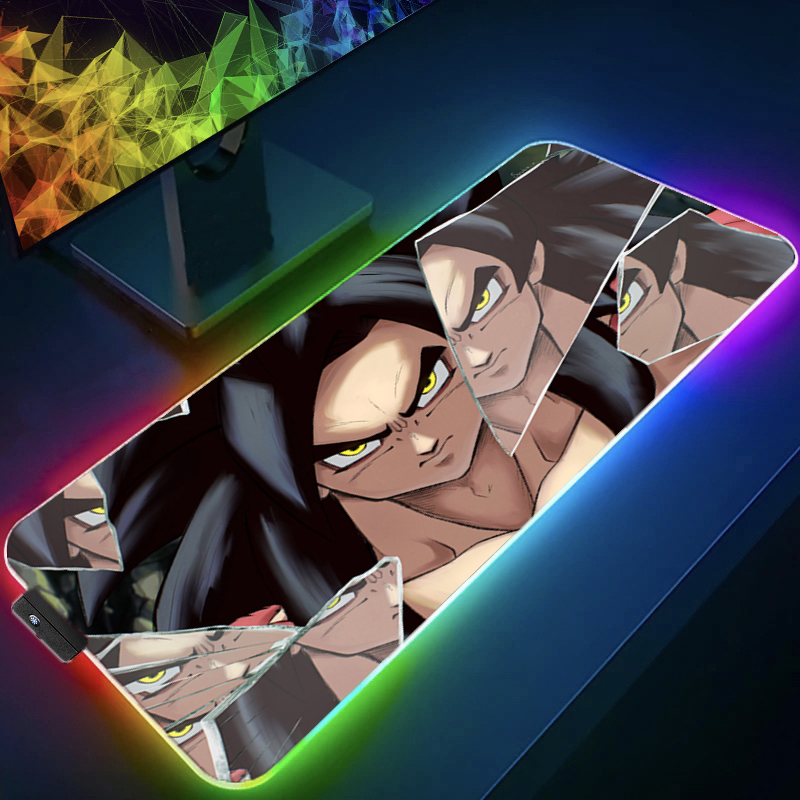 LED Mouse pad Dragon Ball Comp - огляд і ціна Gaming Keyboard Nearby