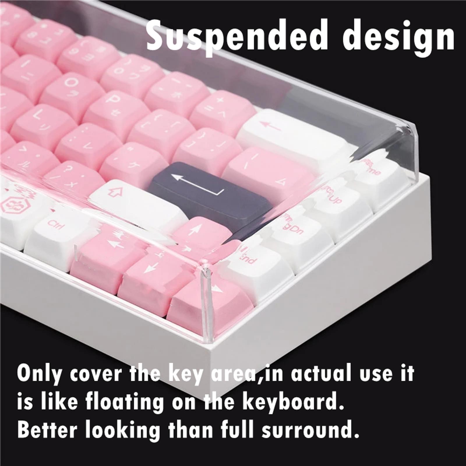 Acrylic Mechanical Keyboard Du - огляд і ціна Keyboard Gaming Transparent