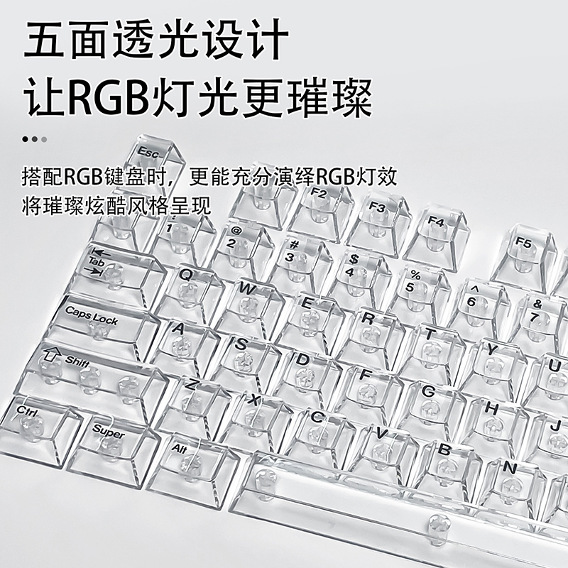 Crystal Transparent Cherry Pro - огляд і ціна Keyboard Gaming Transparent