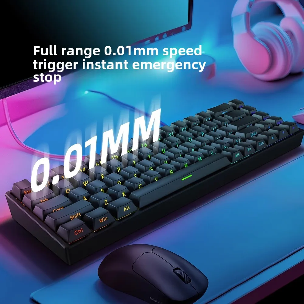 Mars 68 PRO magnetic axis mech - огляд і ціна Gaming Keyboard No Rgb