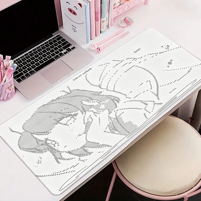 1Pcs Leather Mouse Pad Anime A - огляд і ціна Gaming Keyboard Nearby