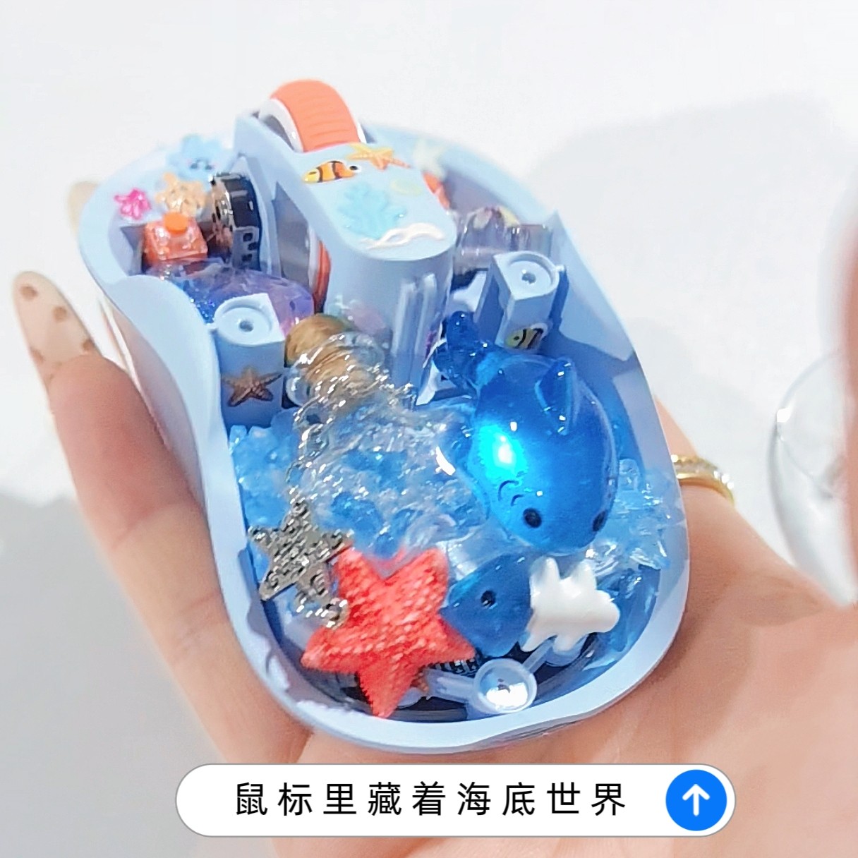 Whale/Starfish Handmade Transp - огляд і ціна Keyboard Gaming Transparent